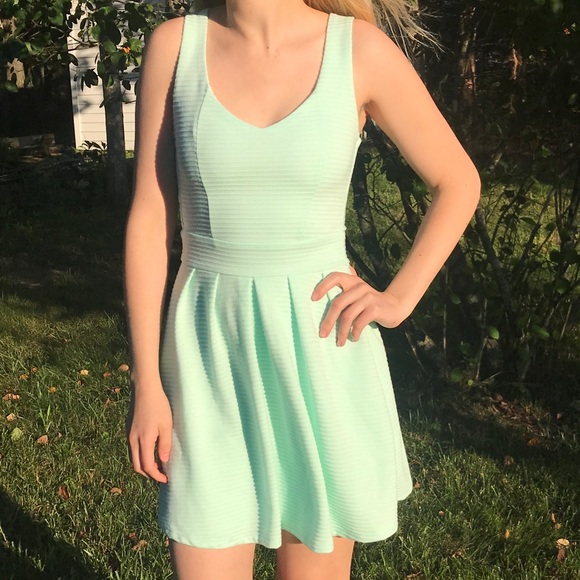 Bright aqua sun dress ☀️ - Picture 2 of 6